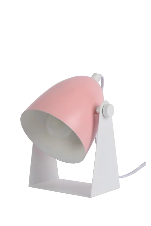 Lucide CHAGO - Table lamp - 1xE14 - Pink - turned off